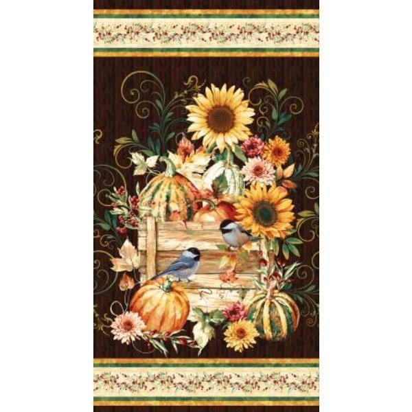 Fall Into Autumn Harvest Panel Brown By Art Loft From Studio E