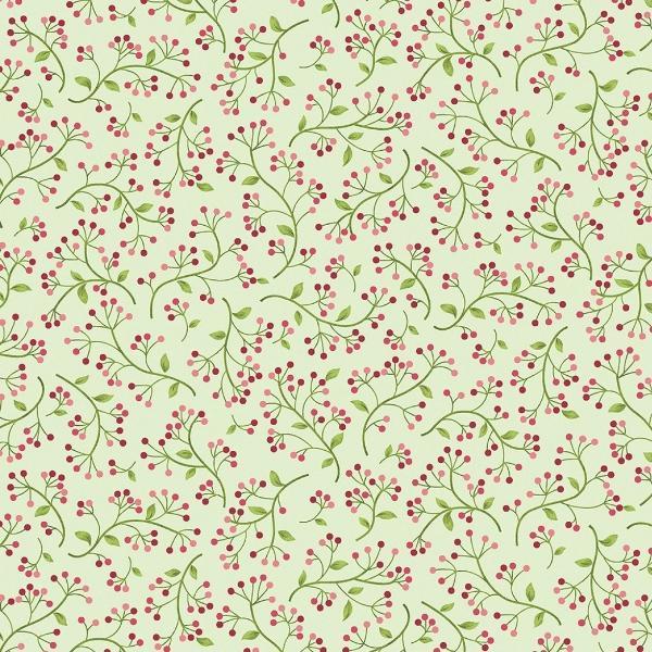 Wild Berry Celery From The Wander Lane Collection By Nancy Halverson For Benartex