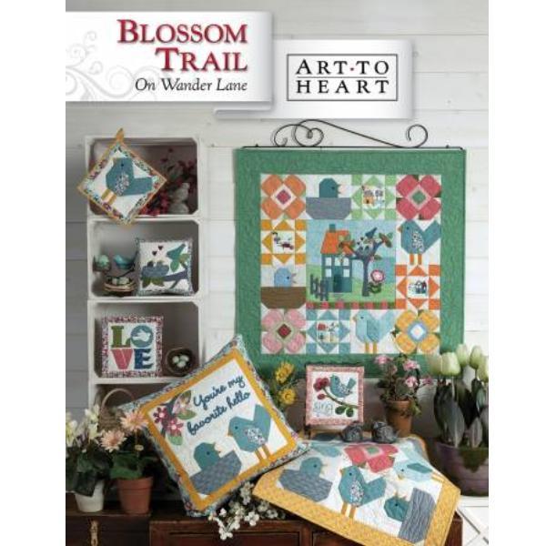 Blossom Trail On Wander Lane 5 By Nancy Halvorsen For Art To Heart