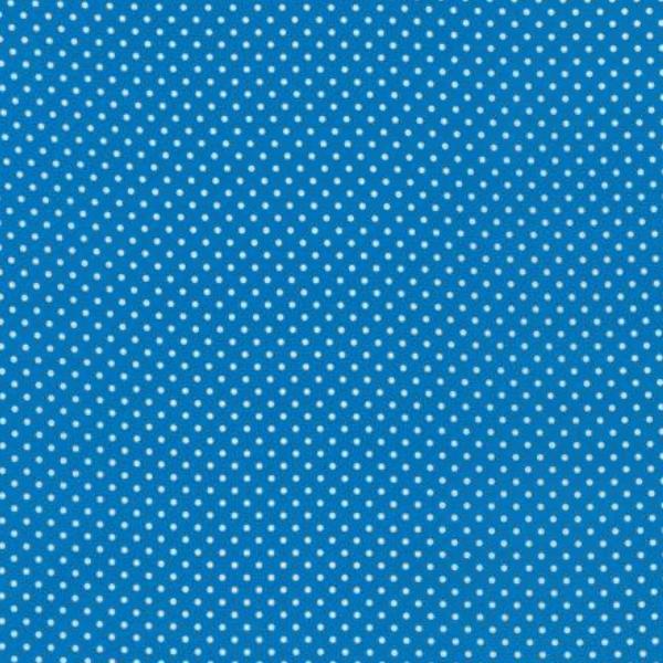 Daisy'S Bluework Dots Blue By Debbie Beaves For Robert Kaufman