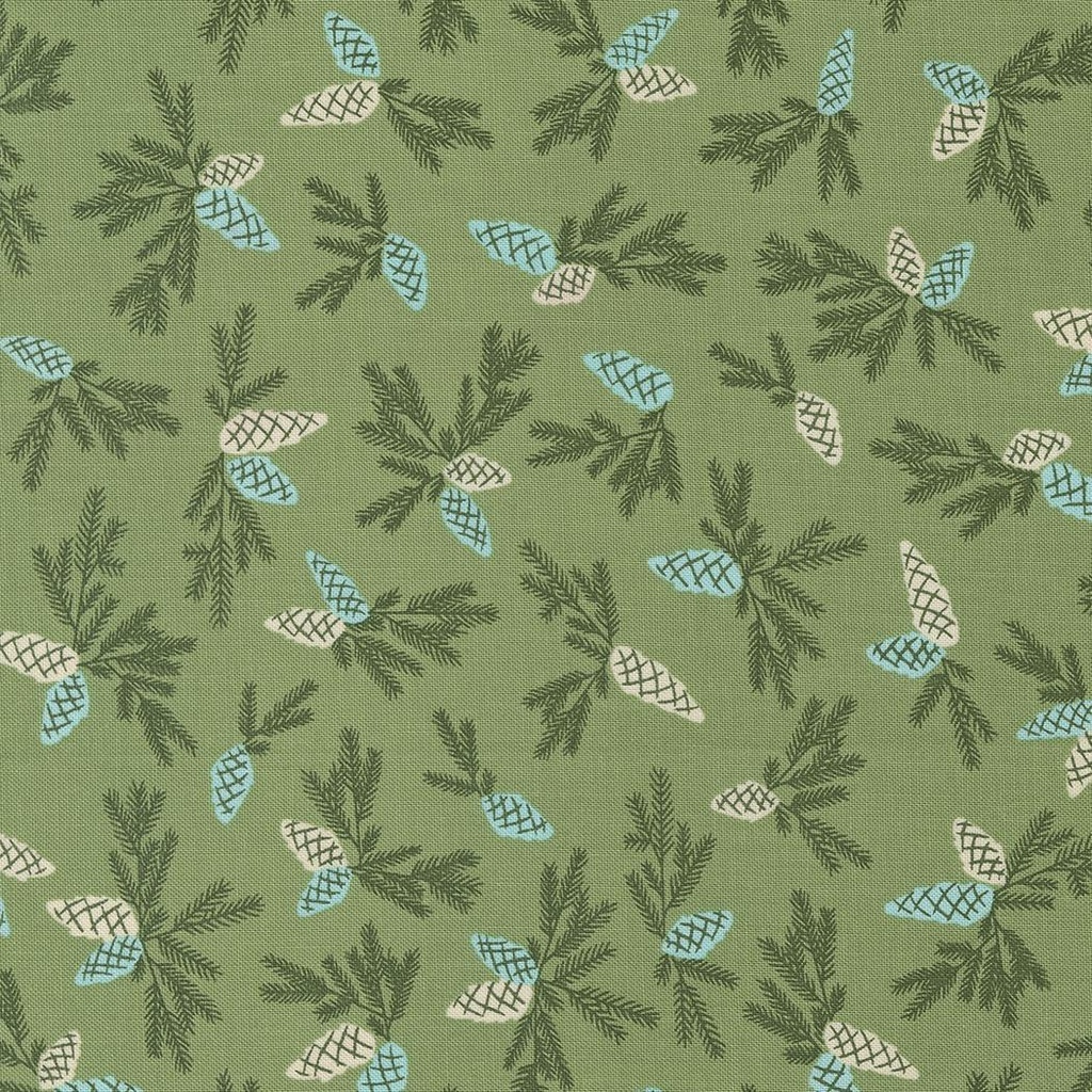 Good News Great Joy Pinecones Eucalyptus By Fancy That Design House For Moda