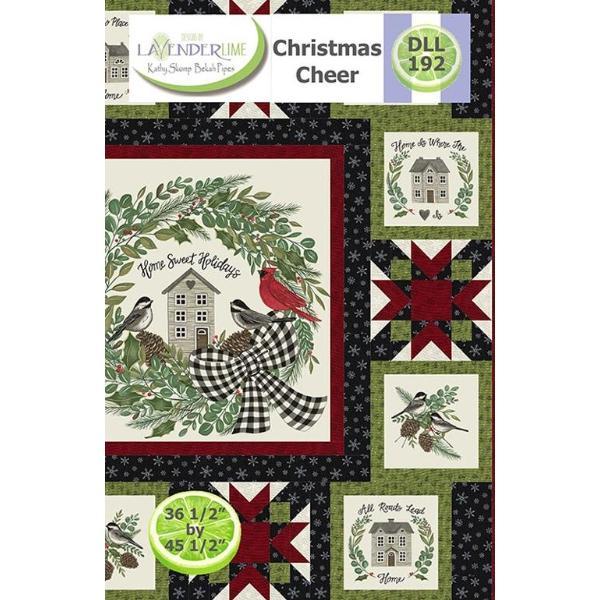 Christmas Cheer Quilt Pattern by Kathy Skomp for Designs by Lavender Lime