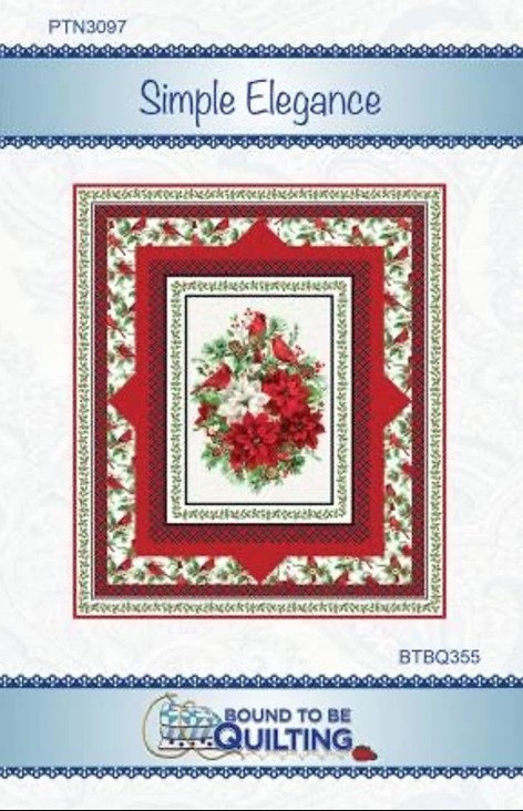 Cardinal Xmas Simple Elegance Pattern