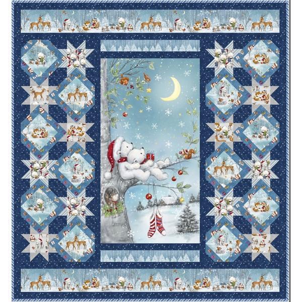 Woodland Gifts Quilt Kit From Wilmington