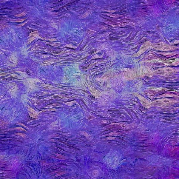 Wild Iris Texture Impasto Art Purple By Chong-A-Hwang For Timeless Treasures