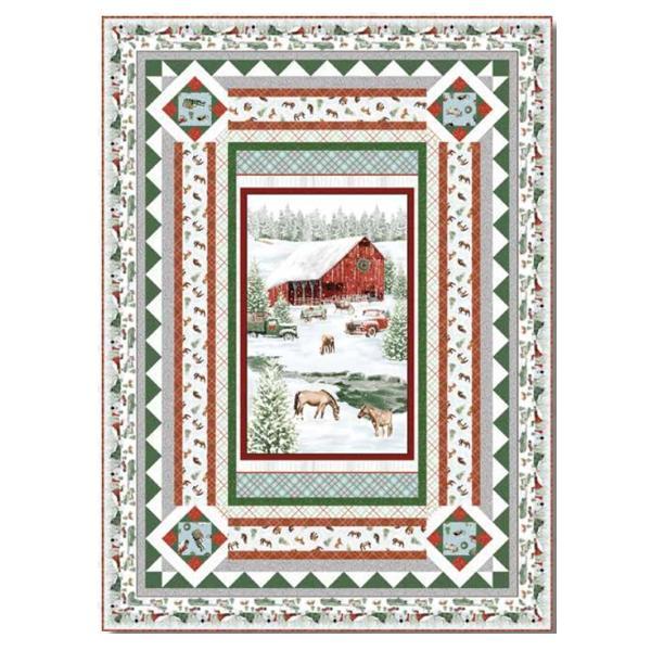 Holiday Spirit Quilt Kit From Henry Glass