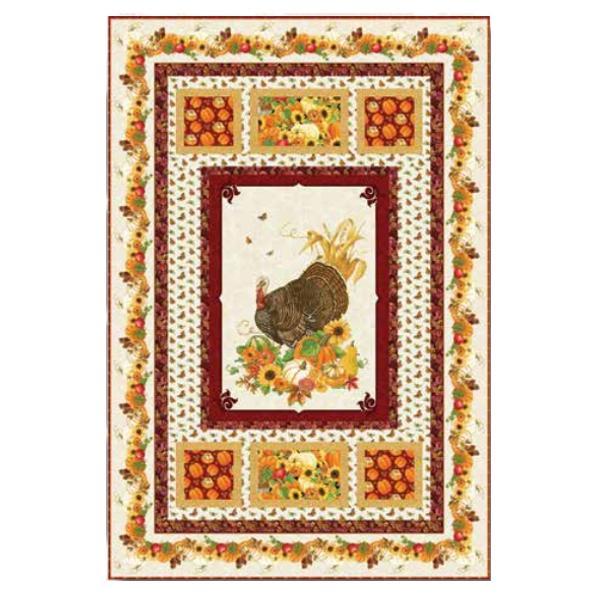 Turkey Talk Quilt Kit From Henry Glass