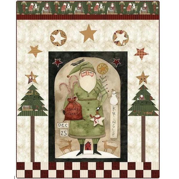 Kris Kringle Quilt Kit from Riley Blake