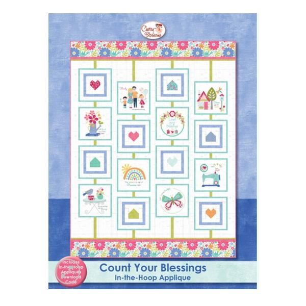 Count Your Blessings In The Hoop Applique From Cherry Blossoms