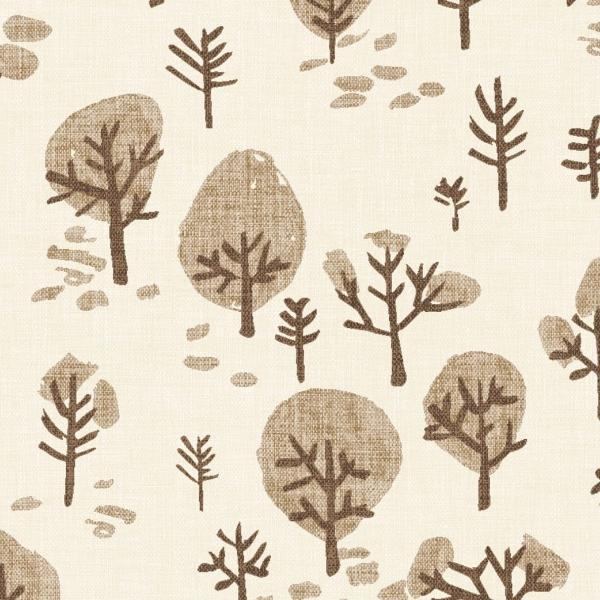 Autumity Light Cream Trees By Esther Fallon Lou For Clothworks