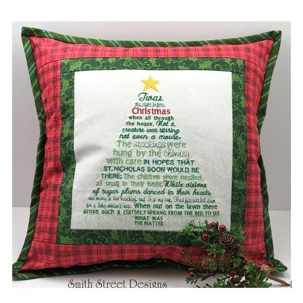 Twas the Night Before Christmas Machine Embroidery Designs 