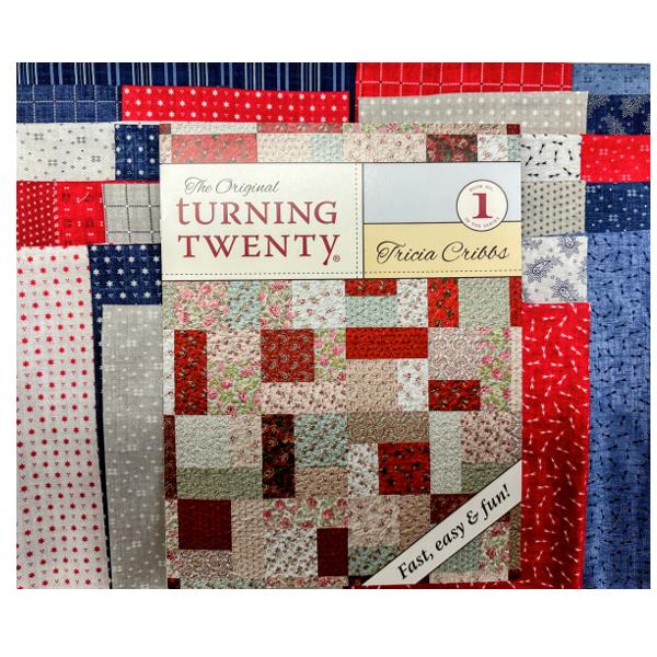 Beacon Turning Twenty Quilt Kit Featuring Windham Beacon Fabrics