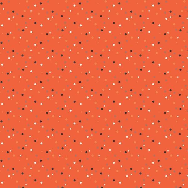 Hey Bootiful Persimmon Dots By My Minds Eye For Riley Blake Designs 