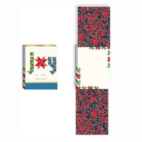 Joy To The World Notepad By Punch Studio For Moda 