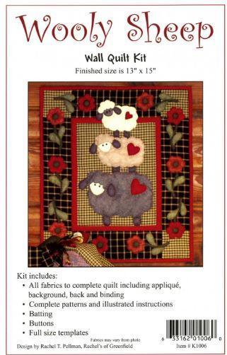 Wooly Sheep Wall Quilt Kit