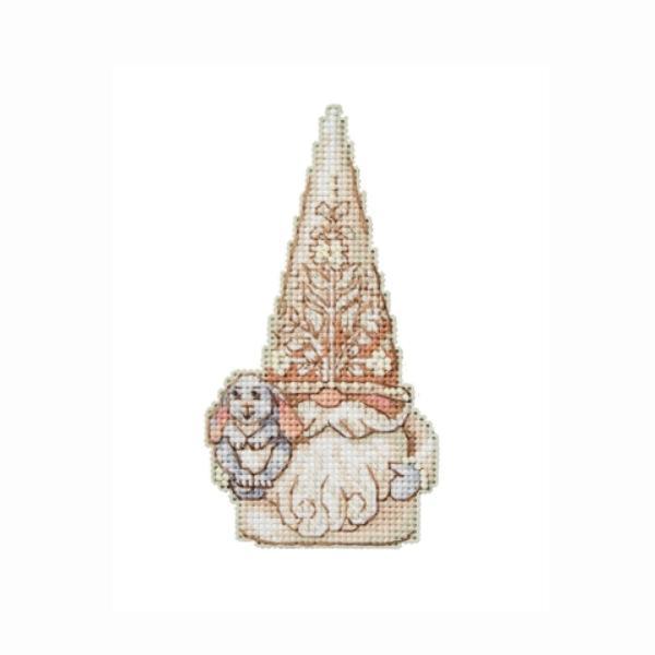 Rabbit Gnome Cross Stitch Kit By Jim Shore For Mill Hill