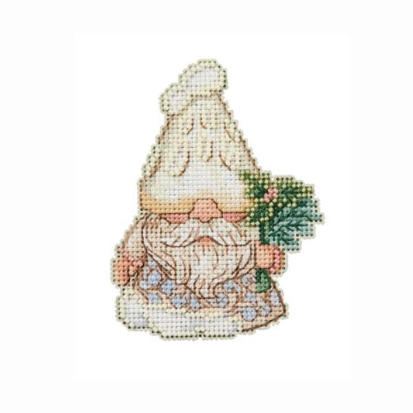 Mushroom Gnome Cross Stitch Kit By Jim Shore For Mill Hill