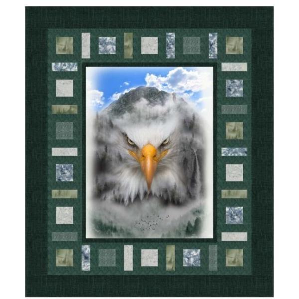 Eagle Eye Quilt Kit From Hoffman