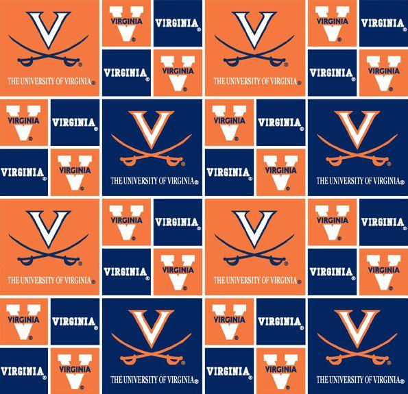 College Cotton University Of Virginia Logo Block By Foust