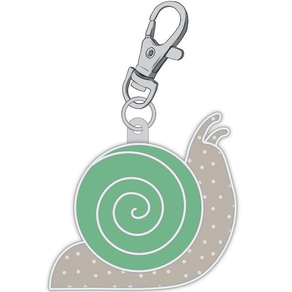 Calico Enamel Happy Charms Snail By Lori Holt 