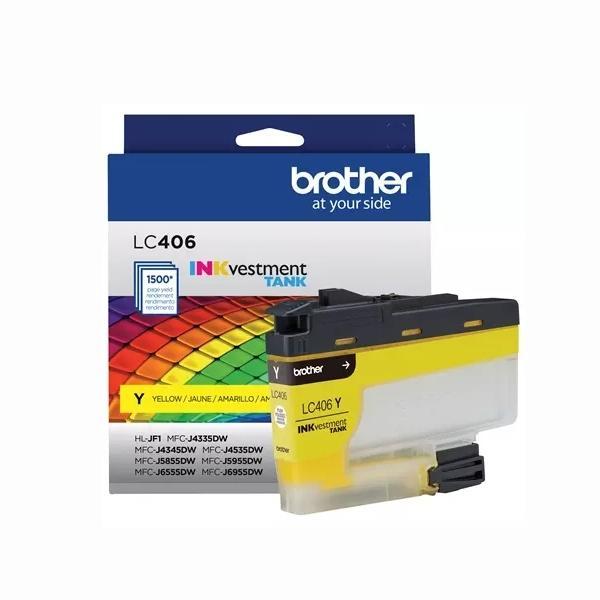 Inkvestment Tank Yellow Ink Cartridge From Brother 