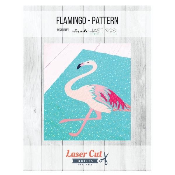 Famingo Pattern & Pre-Printed Bundle By Madi Hastings For Laser Cut Quilts