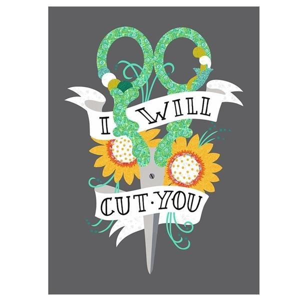 Laser Cut Kit: I Will Cut You By Punkin Patch Craft Designs For Laser Cut Quilts 