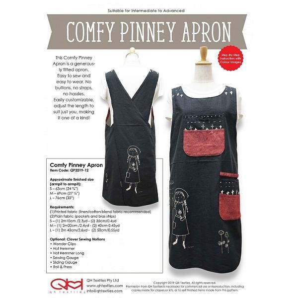 Comfy Pinney Apron Pattern From Qh Textiles 