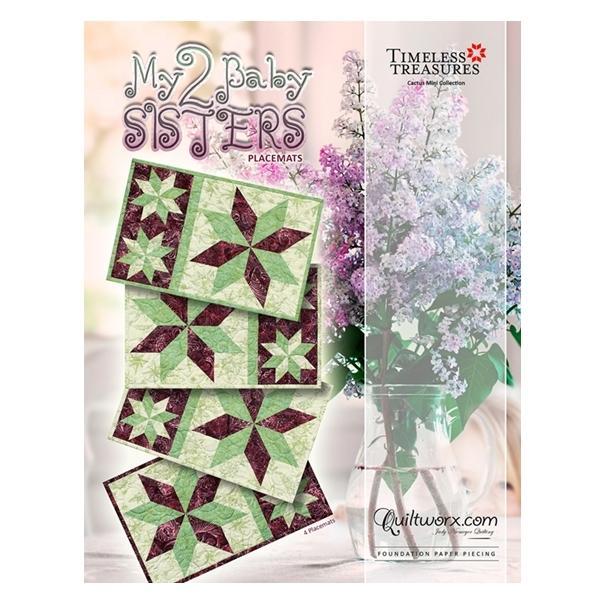 My 2 Baby Sisters Placemats Pattern By Judy Niemeyer For Quiltworx