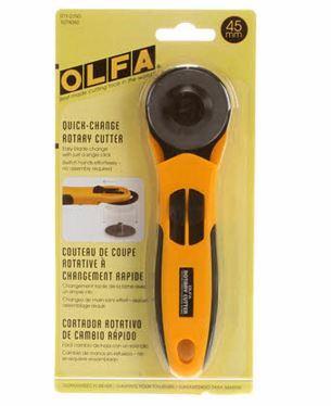 Olfa Rotary Quick Change 45 Mm Rotary Cutter