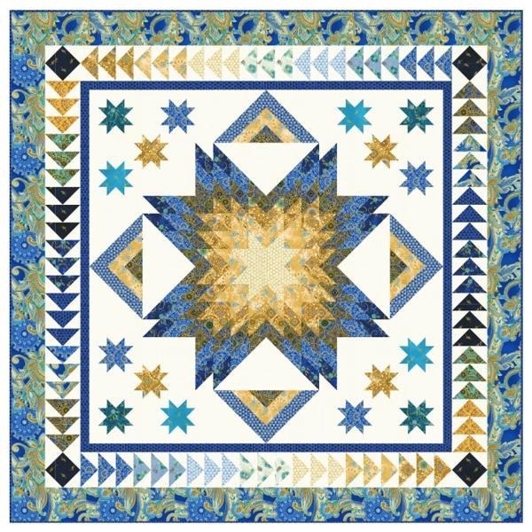 Medallion Star Quilt Kit From Robert Kaufman