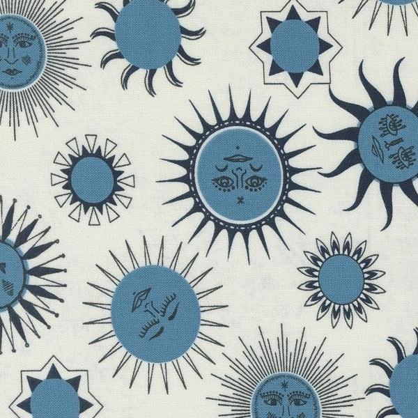 Starry Sky Mist Midday Sun by April Rosenthal for Moda Fabrics 