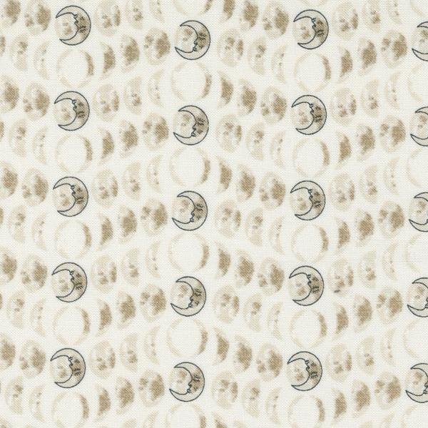 Starry Sky Mist Moon Phases by April Rosenthal for Moda Fabrics 