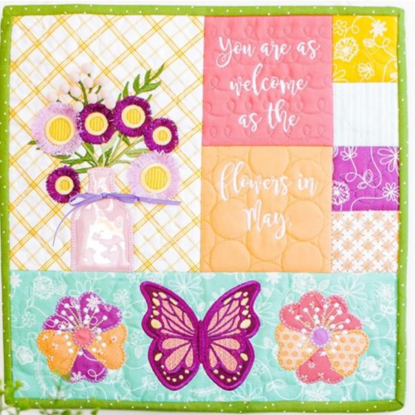 Kimberbell Mini Quilt May Fabric Kit