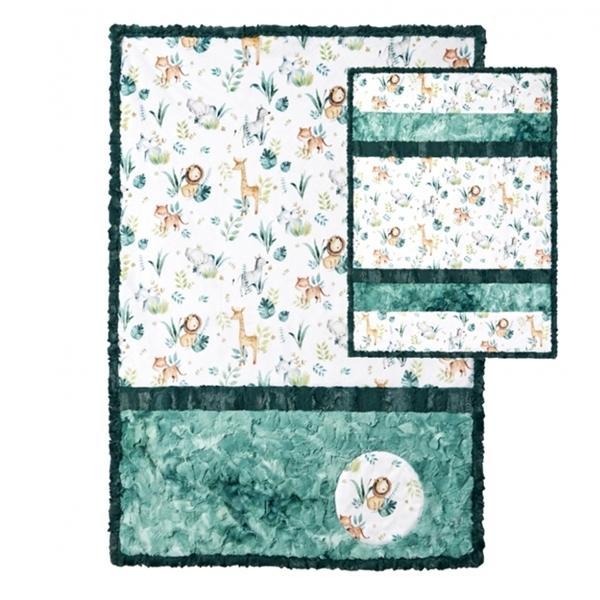 Jungle Rumble Quilt Kit from Shannon Fabrics 