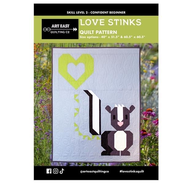 Love Stinks Quilt Pattern From Art East Quilting Co