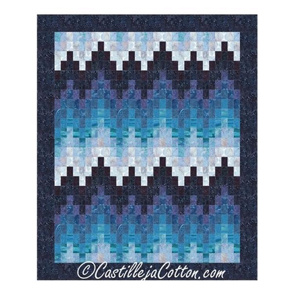 Bargello Breakers Pattern From Castilleja Cotton