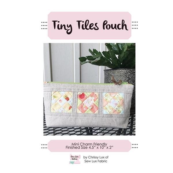 Tiny Tiles Pouch Pattern By Chrissy Lux For Moda Fabrics