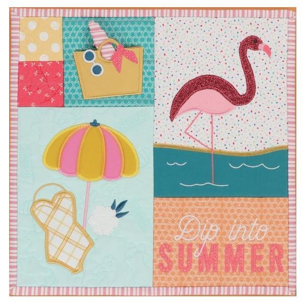 Kimberbell August Mini Quilt Fabric Kit