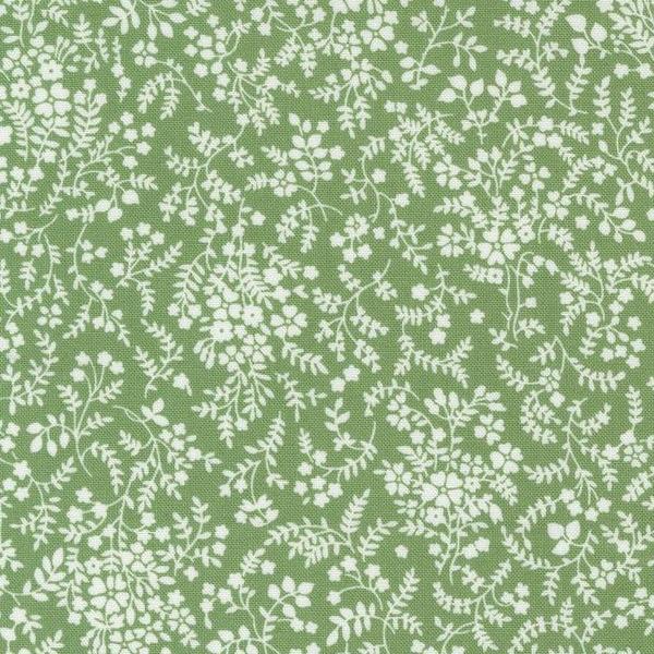 Shoreline Breeze Small Floral Green By Camille Roskelley For Moda Fabrics