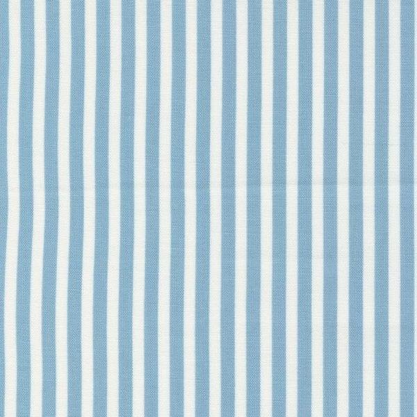 Shoreline Simple Stripe Light Blue By Camille Roskelley For Moda Fabrics 