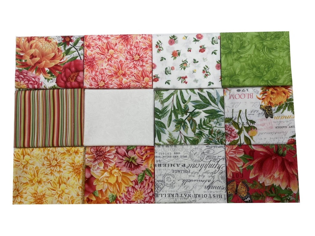 Morning Blossom Fat Quarter Bundle From Northcott Fabrics