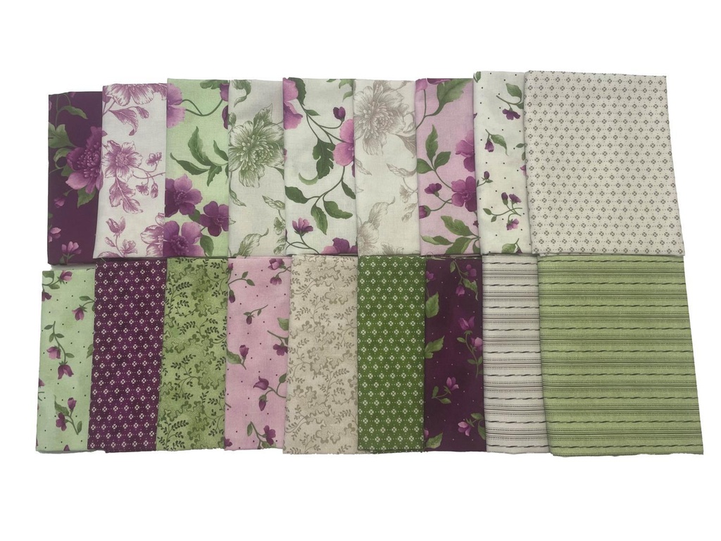 Flowerhouse Camille Fat Quarter Bundle From Robert Kaufman