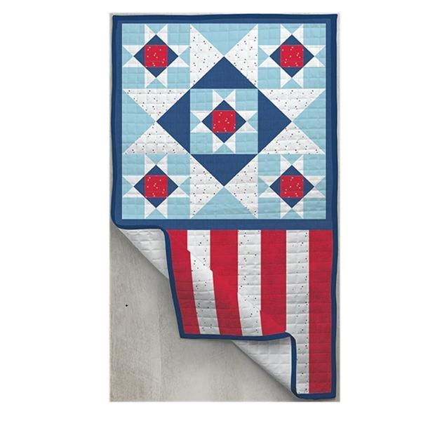 Patriot Dreams July Door Banner Kit By Amy Smart Of Diary Of A Quilter For Riley Blake Designs