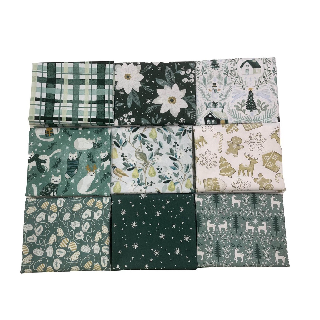 Best In Snow Fat Quarter Bundle From Dear Stella