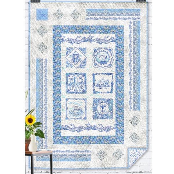 Sandy Toes Quilt Kit From Clothworks