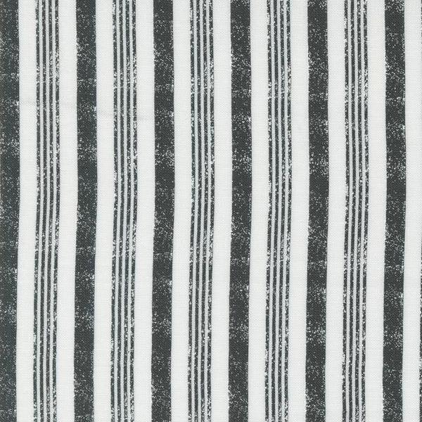 Hey Boo Boougie Stripe Ghost Midnight By Lella Boutique For Moda Fabrics