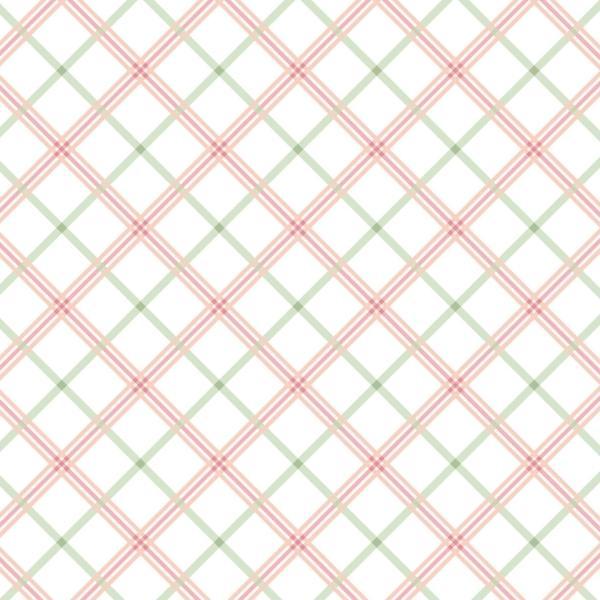 Kimberbell Basics Plaid Green & Pink By Kimberbell For Maywood Studio