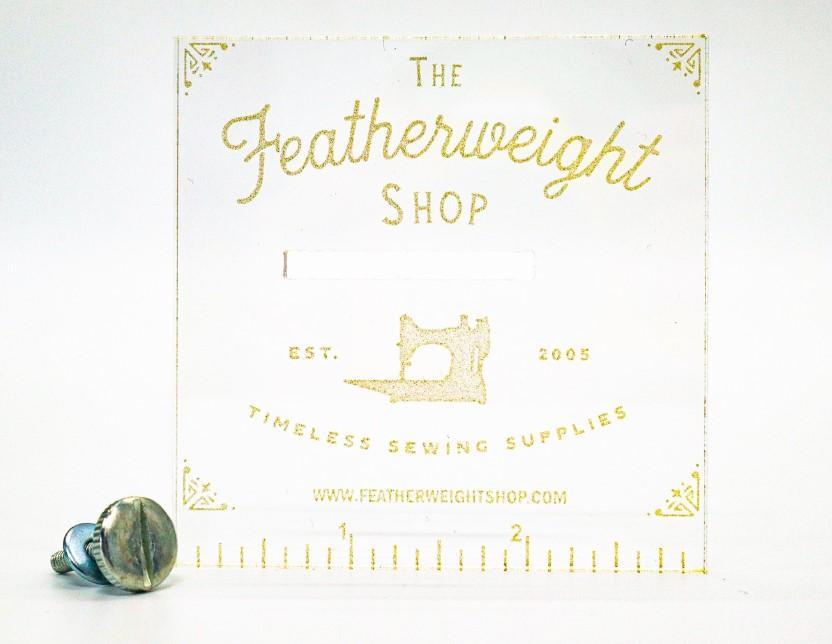 Featherweight Accurate Seam Guide, Clear