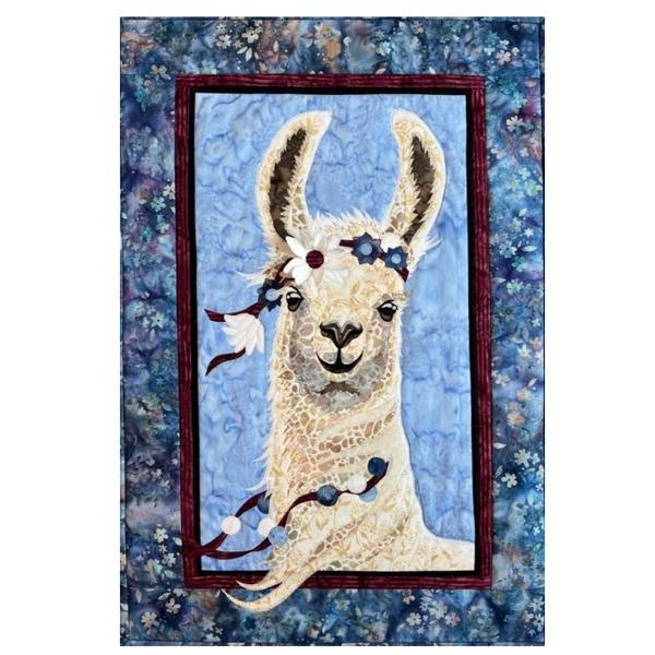 Live, Love, Llama Featuring Hoffman Batiks